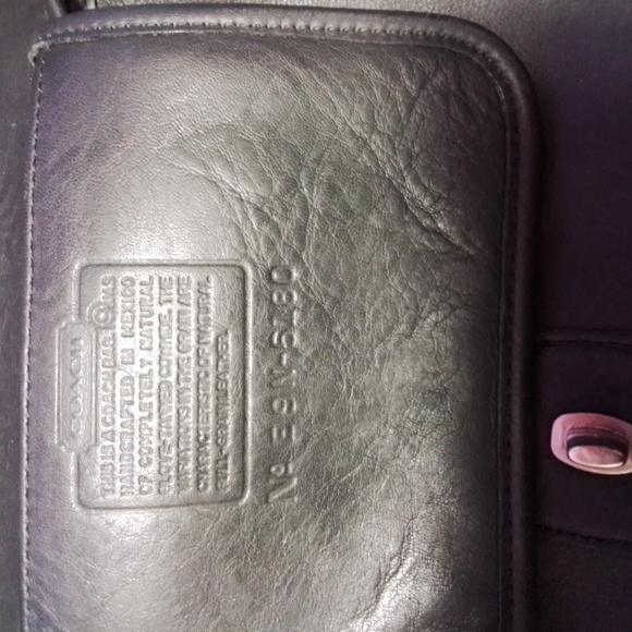 Coach Black Leather Vintage Legacy Metropolitan Briefcase-5180 Taking Offers$ - Picture 10 of 12